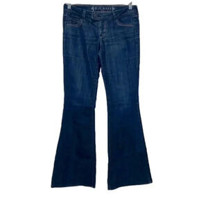 Old Navy jeans 2011 dark wash denim jeans belt‎ loops size 2 jeans cotton blend